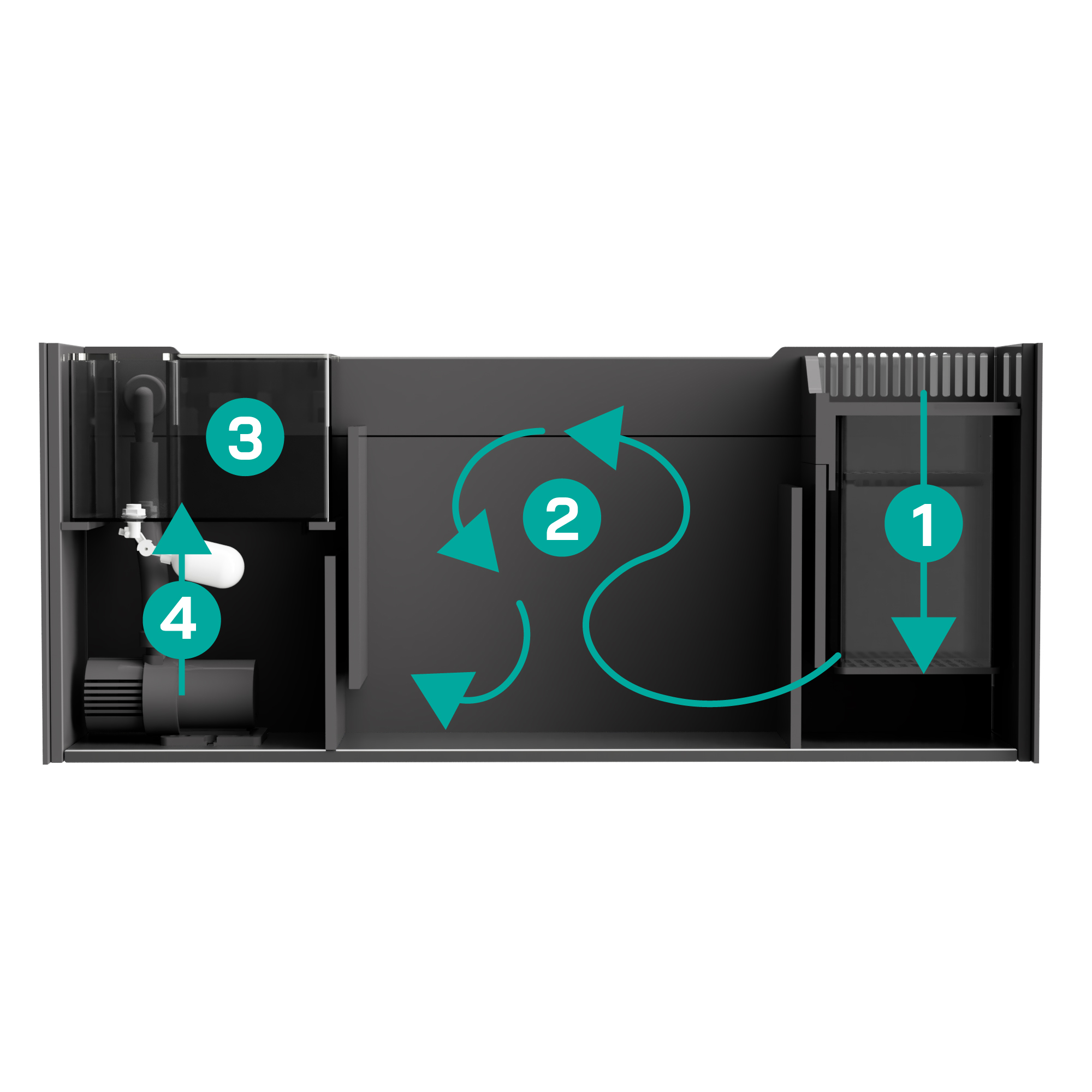 Sistema traseiro modular Reef Essential
